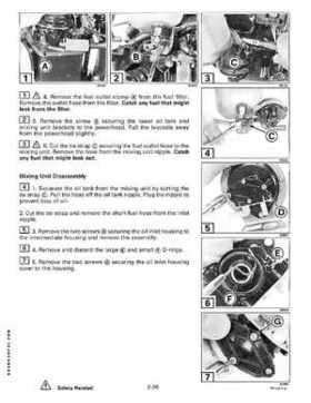 1998 Johnson Evinrude "EC" 25, 35 HP 3-Cylinder Outboards Service Repair Manual P/N 520205, Page 75