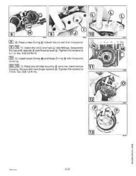 1998 Johnson Evinrude "EC" 25, 35 HP 3-Cylinder Outboards Service Repair Manual P/N 520205, Page 80