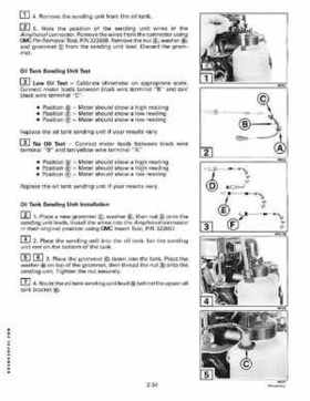 1998 Johnson Evinrude "EC" 25, 35 HP 3-Cylinder Outboards Service Repair Manual P/N 520205, Page 83