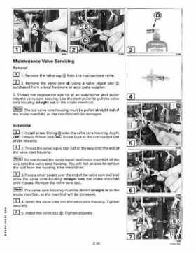 1998 Johnson Evinrude "EC" 25, 35 HP 3-Cylinder Outboards Service Repair Manual P/N 520205, Page 85
