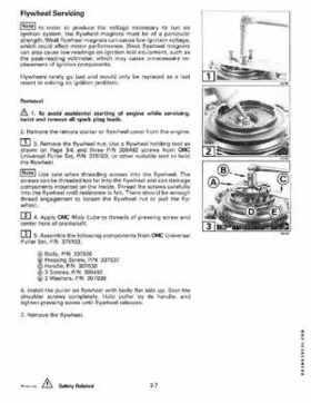 1998 Johnson Evinrude "EC" 25, 35 HP 3-Cylinder Outboards Service Repair Manual P/N 520205, Page 93
