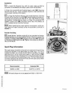 1998 Johnson Evinrude "EC" 25, 35 HP 3-Cylinder Outboards Service Repair Manual P/N 520205, Page 94