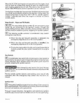 1998 Johnson Evinrude "EC" 25, 35 HP 3-Cylinder Outboards Service Repair Manual P/N 520205, Page 99