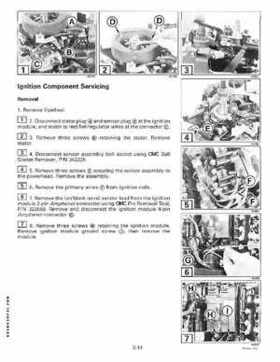 1998 Johnson Evinrude "EC" 25, 35 HP 3-Cylinder Outboards Service Repair Manual P/N 520205, Page 100