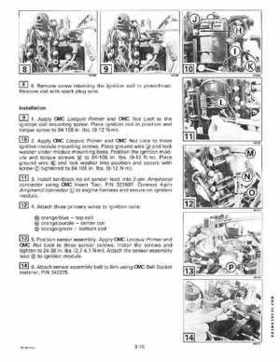 1998 Johnson Evinrude "EC" 25, 35 HP 3-Cylinder Outboards Service Repair Manual P/N 520205, Page 101