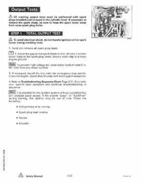 1998 Johnson Evinrude "EC" 25, 35 HP 3-Cylinder Outboards Service Repair Manual P/N 520205, Page 108