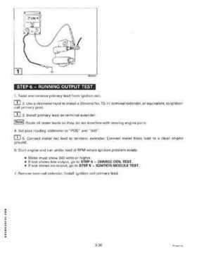 1998 Johnson Evinrude "EC" 25, 35 HP 3-Cylinder Outboards Service Repair Manual P/N 520205, Page 116