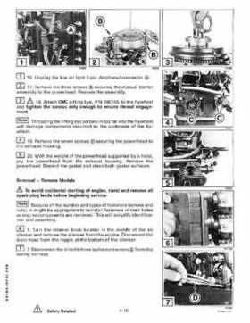 1998 Johnson Evinrude "EC" 25, 35 HP 3-Cylinder Outboards Service Repair Manual P/N 520205, Page 126