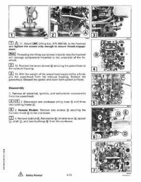 1998 Johnson Evinrude "EC" 25, 35 HP 3-Cylinder Outboards Service Repair Manual P/N 520205, Page 128
