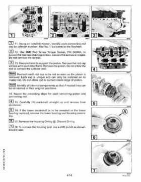 1998 Johnson Evinrude "EC" 25, 35 HP 3-Cylinder Outboards Service Repair Manual P/N 520205, Page 130