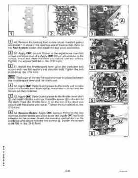 1998 Johnson Evinrude "EC" 25, 35 HP 3-Cylinder Outboards Service Repair Manual P/N 520205, Page 142