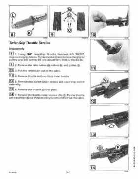 1998 Johnson Evinrude "EC" 25, 35 HP 3-Cylinder Outboards Service Repair Manual P/N 520205, Page 166