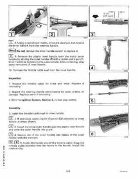 1998 Johnson Evinrude "EC" 25, 35 HP 3-Cylinder Outboards Service Repair Manual P/N 520205, Page 167