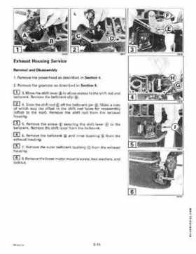 1998 Johnson Evinrude "EC" 25, 35 HP 3-Cylinder Outboards Service Repair Manual P/N 520205, Page 170