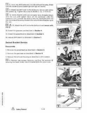 1998 Johnson Evinrude "EC" 25, 35 HP 3-Cylinder Outboards Service Repair Manual P/N 520205, Page 173