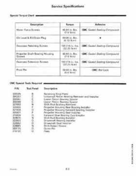 1998 Johnson Evinrude "EC" 25, 35 HP 3-Cylinder Outboards Service Repair Manual P/N 520205, Page 183