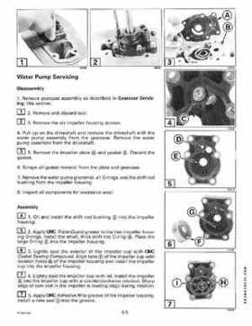 1998 Johnson Evinrude "EC" 25, 35 HP 3-Cylinder Outboards Service Repair Manual P/N 520205, Page 185