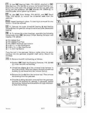 1998 Johnson Evinrude "EC" 25, 35 HP 3-Cylinder Outboards Service Repair Manual P/N 520205, Page 191