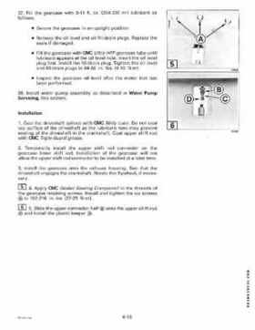 1998 Johnson Evinrude "EC" 25, 35 HP 3-Cylinder Outboards Service Repair Manual P/N 520205, Page 199