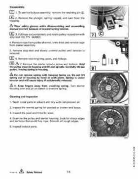 1998 Johnson Evinrude "EC" 25, 35 HP 3-Cylinder Outboards Service Repair Manual P/N 520205, Page 208