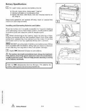1998 Johnson Evinrude "EC" 25, 35 HP 3-Cylinder Outboards Service Repair Manual P/N 520205, Page 214