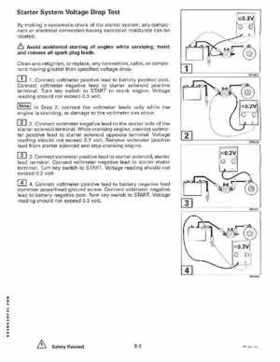 1998 Johnson Evinrude "EC" 25, 35 HP 3-Cylinder Outboards Service Repair Manual P/N 520205, Page 218
