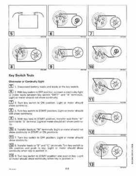1998 Johnson Evinrude "EC" 25, 35 HP 3-Cylinder Outboards Service Repair Manual P/N 520205, Page 219