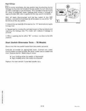 1998 Johnson Evinrude "EC" 25, 35 HP 3-Cylinder Outboards Service Repair Manual P/N 520205, Page 220
