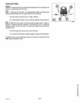 1998 Johnson Evinrude "EC" 25, 35 HP 3-Cylinder Outboards Service Repair Manual P/N 520205, Page 221