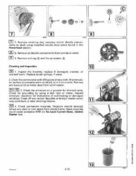 1998 Johnson Evinrude "EC" 25, 35 HP 3-Cylinder Outboards Service Repair Manual P/N 520205, Page 225