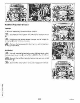 1998 Johnson Evinrude "EC" 25, 35 HP 3-Cylinder Outboards Service Repair Manual P/N 520205, Page 240