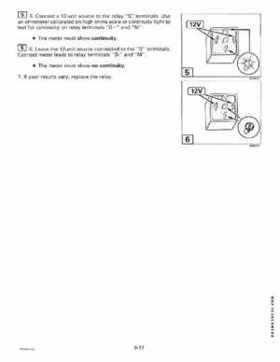 1998 Johnson Evinrude "EC" 25, 35 HP 3-Cylinder Outboards Service Repair Manual P/N 520205, Page 269