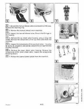 1998 Johnson Evinrude "EC" 25, 35 HP 3-Cylinder Outboards Service Repair Manual P/N 520205, Page 275