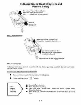 1998 Johnson Evinrude "EC" 25, 35 HP 3-Cylinder Outboards Service Repair Manual P/N 520205, Page 289