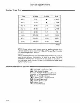 1998 Johnson Evinrude "EC" 40 thru 55 2-Cylinder Service Repair Manual, P/N 520206, Page 9