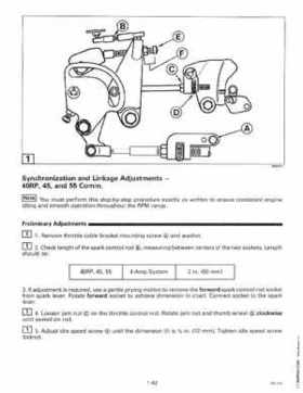 1998 Johnson Evinrude "EC" 40 thru 55 2-Cylinder Service Repair Manual, P/N 520206, Page 48