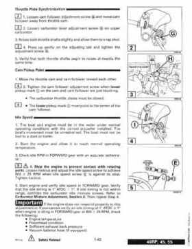 1998 Johnson Evinrude "EC" 40 thru 55 2-Cylinder Service Repair Manual, P/N 520206, Page 49