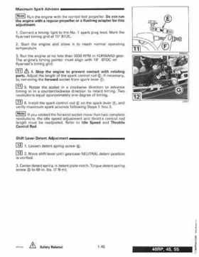 1998 Johnson Evinrude "EC" 40 thru 55 2-Cylinder Service Repair Manual, P/N 520206, Page 51