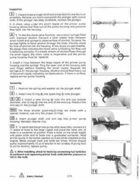 1998 Johnson Evinrude "EC" 40 thru 55 2-Cylinder Service Repair Manual, P/N 520206, Page 89