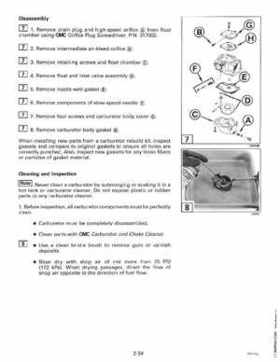 1998 Johnson Evinrude "EC" 40 thru 55 2-Cylinder Service Repair Manual, P/N 520206, Page 92