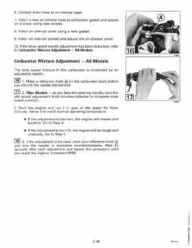 1998 Johnson Evinrude "EC" 40 thru 55 2-Cylinder Service Repair Manual, P/N 520206, Page 96