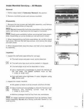 1998 Johnson Evinrude "EC" 40 thru 55 2-Cylinder Service Repair Manual, P/N 520206, Page 98
