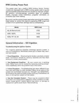1998 Johnson Evinrude "EC" 40 thru 55 2-Cylinder Service Repair Manual, P/N 520206, Page 114