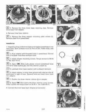 1998 Johnson Evinrude "EC" 40 thru 55 2-Cylinder Service Repair Manual, P/N 520206, Page 121