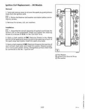 1998 Johnson Evinrude "EC" 40 thru 55 2-Cylinder Service Repair Manual, P/N 520206, Page 122