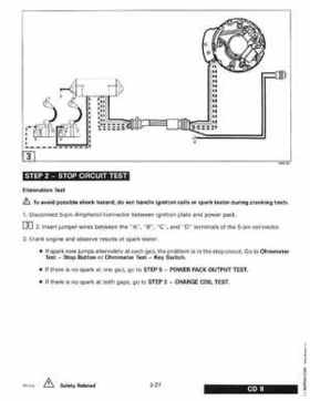 1998 Johnson Evinrude "EC" 40 thru 55 2-Cylinder Service Repair Manual, P/N 520206, Page 127