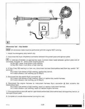 1998 Johnson Evinrude "EC" 40 thru 55 2-Cylinder Service Repair Manual, P/N 520206, Page 129