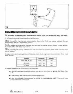 1998 Johnson Evinrude "EC" 40 thru 55 2-Cylinder Service Repair Manual, P/N 520206, Page 134