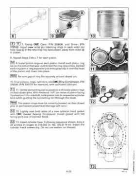 1998 Johnson Evinrude "EC" 40 thru 55 2-Cylinder Service Repair Manual, P/N 520206, Page 155
