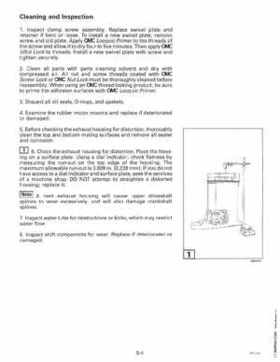 1998 Johnson Evinrude "EC" 40 thru 55 2-Cylinder Service Repair Manual, P/N 520206, Page 176